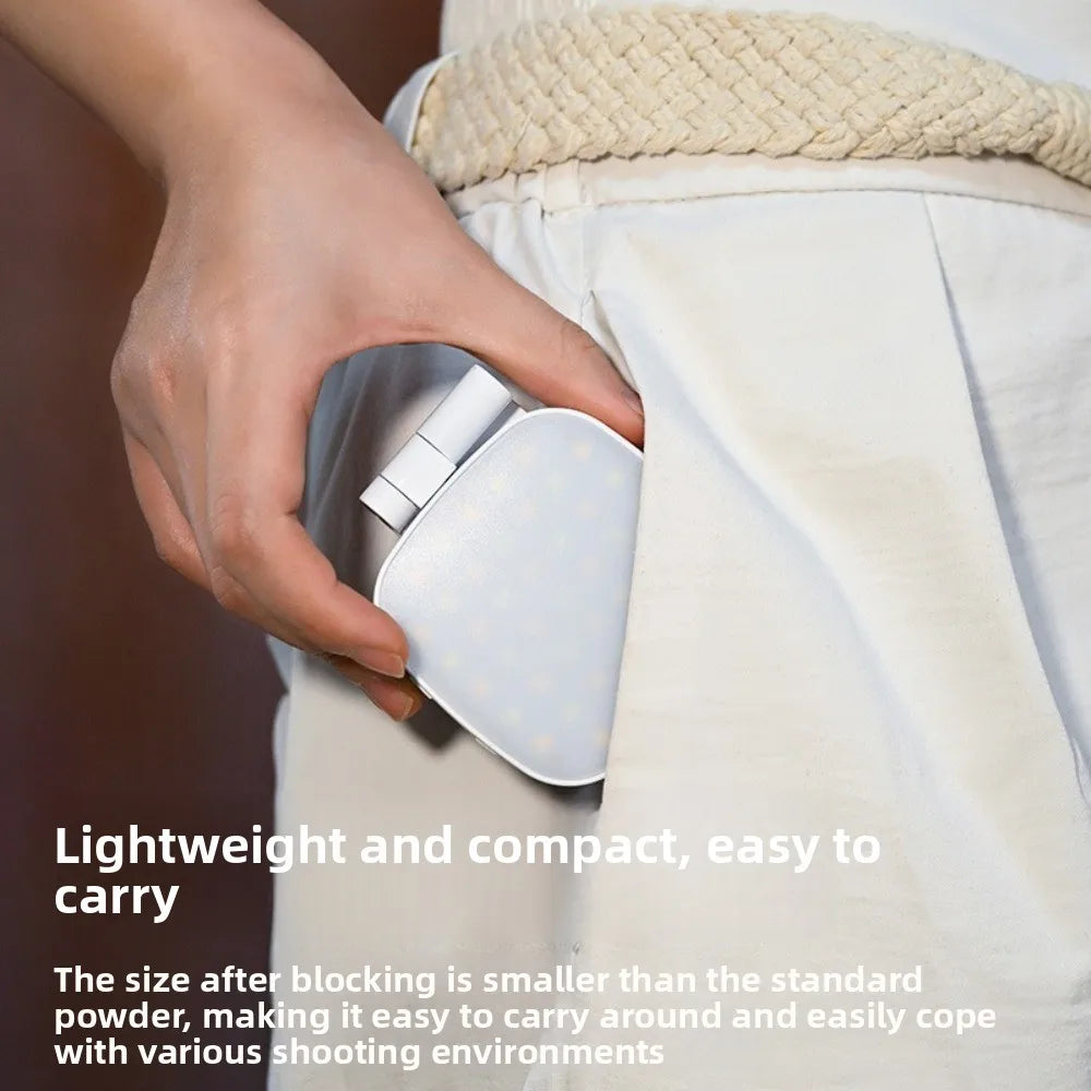 360° Magnetic Phone Selfie Light with Makeup Mirror