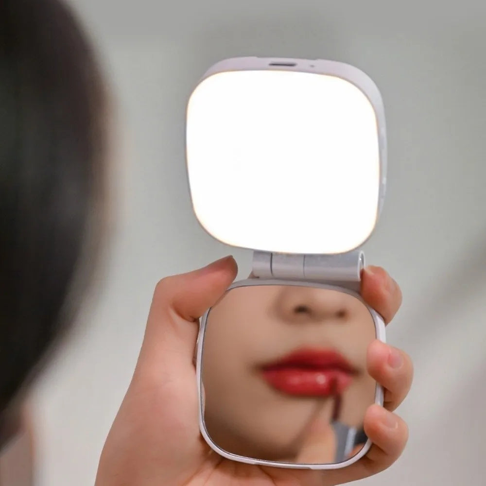 360° Magnetic Phone Selfie Light with Makeup Mirror