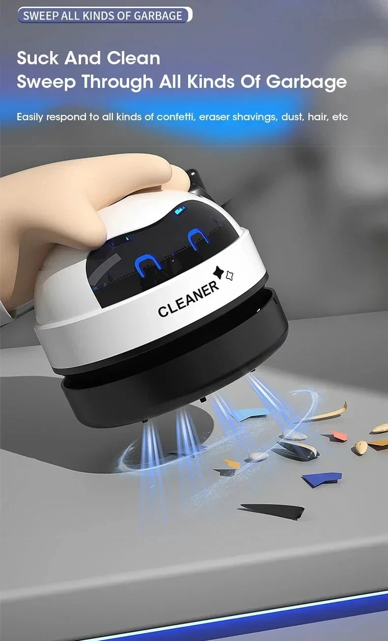 Desk Vacuum Handheld Mini Vacuum Cleaner