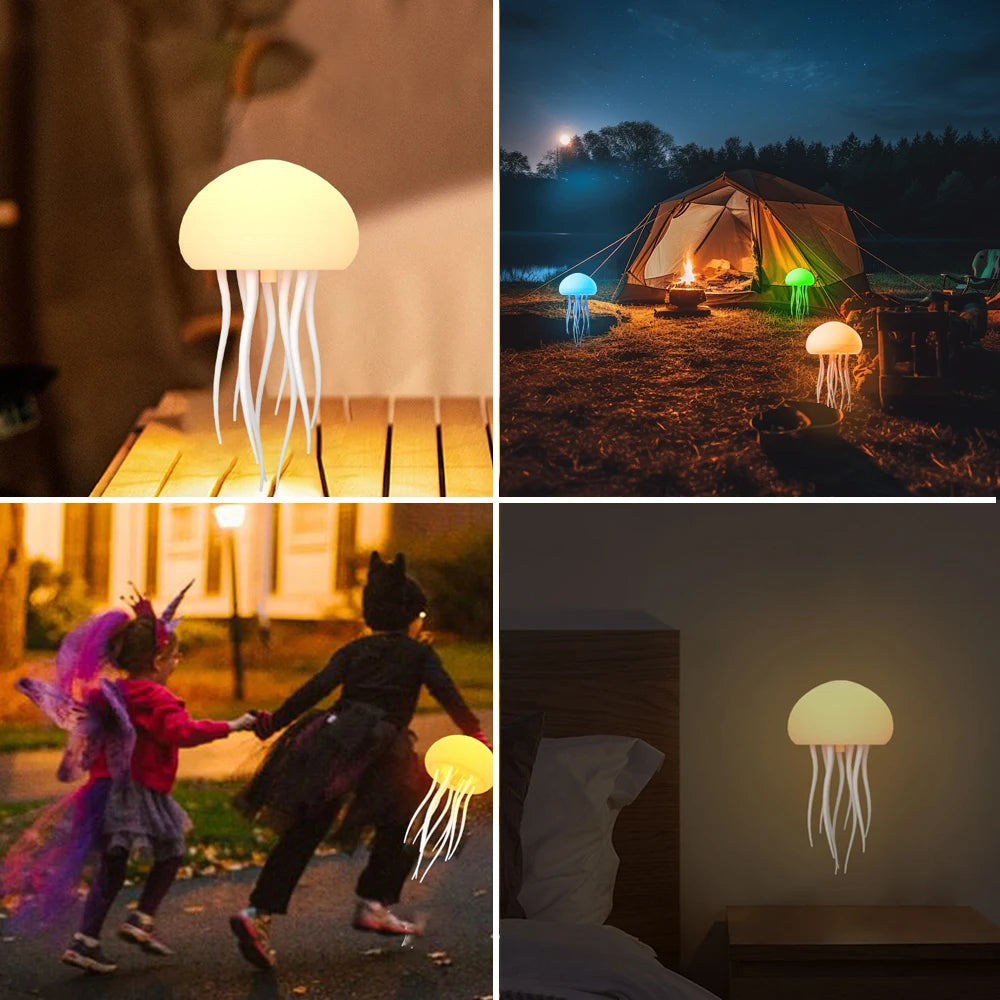 Jellyfish Night Light With Remote Control